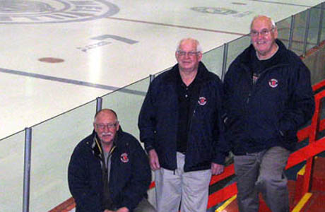 Richard "Bunker" Hill, Howard Sanftleben and Ernie lluk